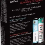 Sensuva Lips & Nips Pleasure Kit Chocolate Peppermint — фото 2