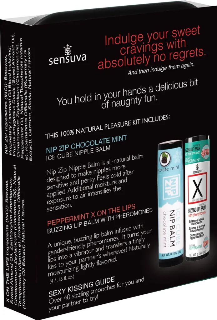 Sensuva Lips & Nips Pleasure Kit Chocolate Peppermint — фото 2