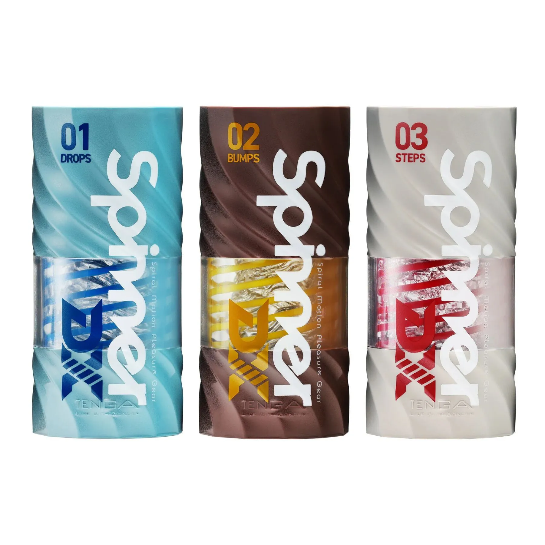 Tenga Spinner DX 03 Steps, червоний — фото 7