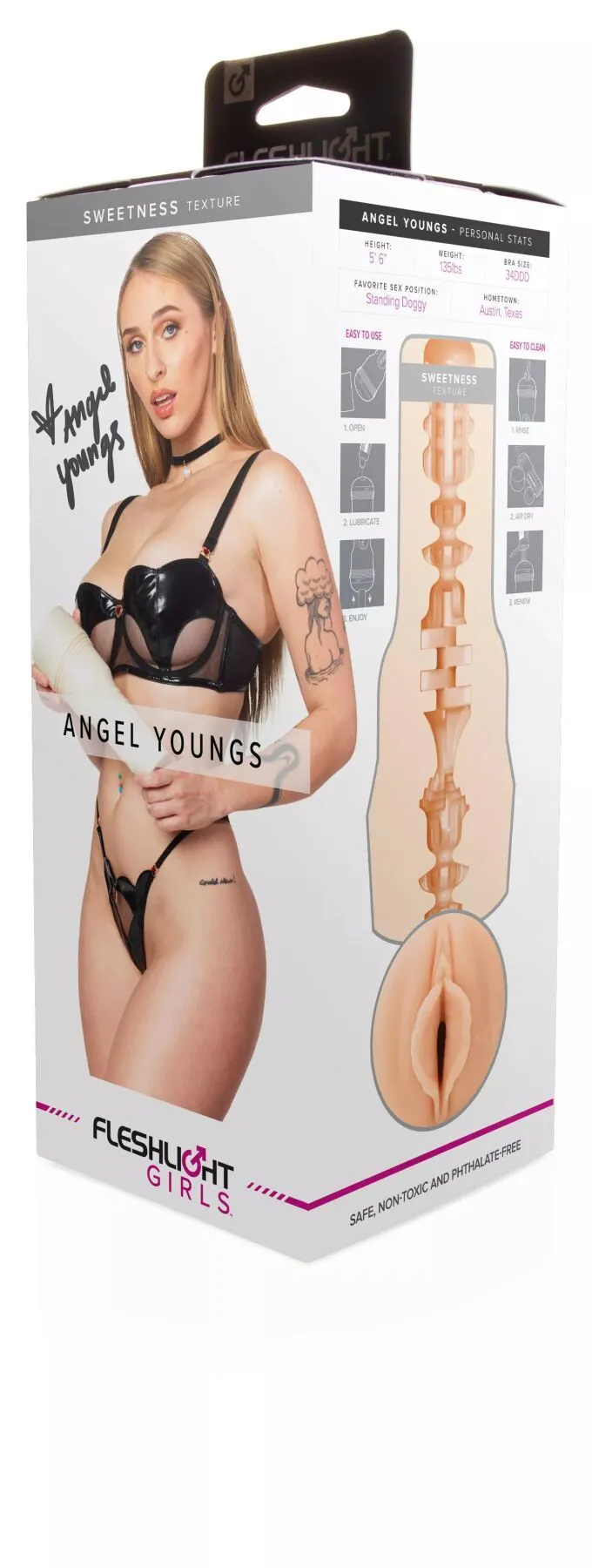 Fleshlight Angel Youngs Sweetness, тілесний — фото 6