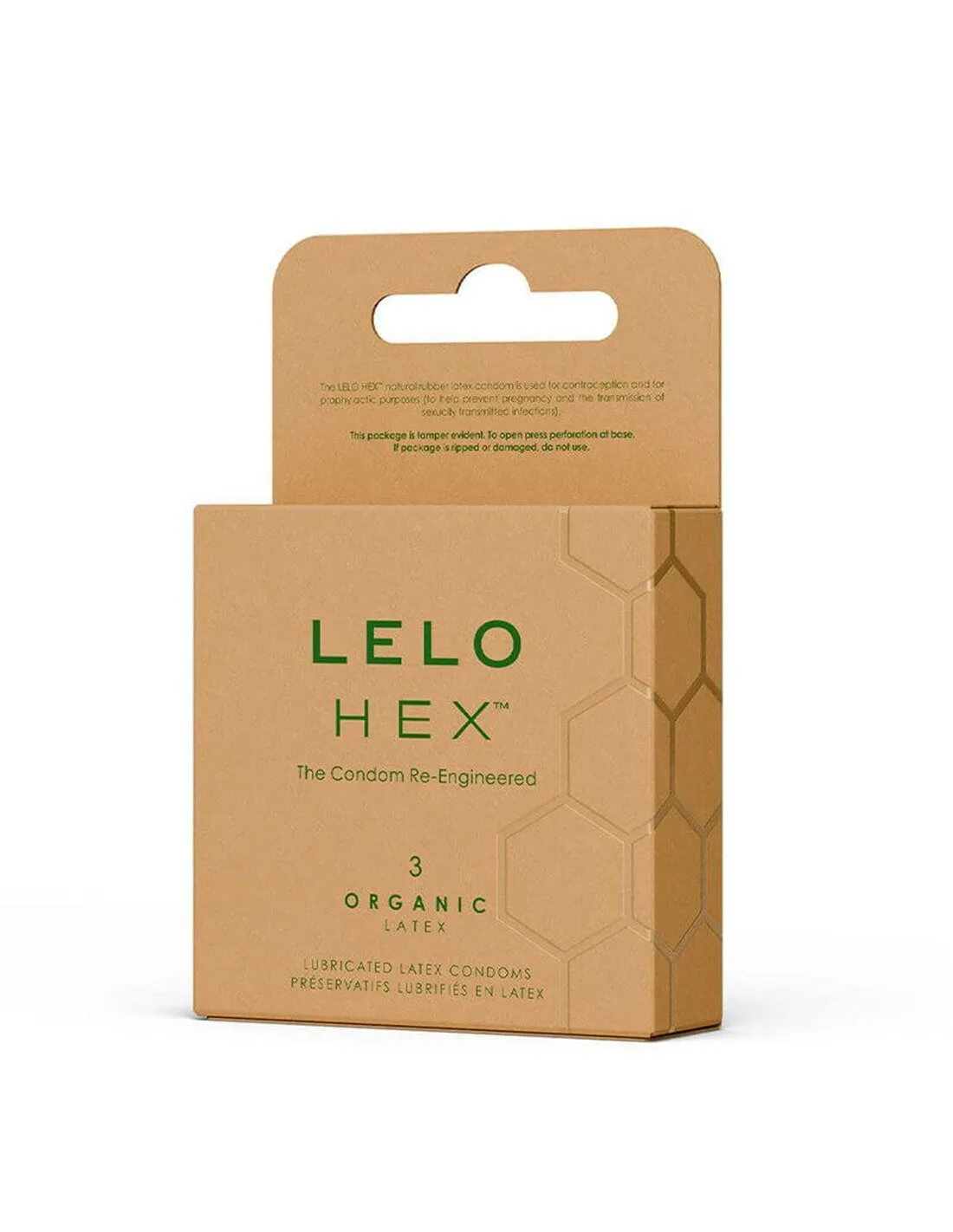 LELO HEX Organic — презервативи, органічний латекс — фото 7