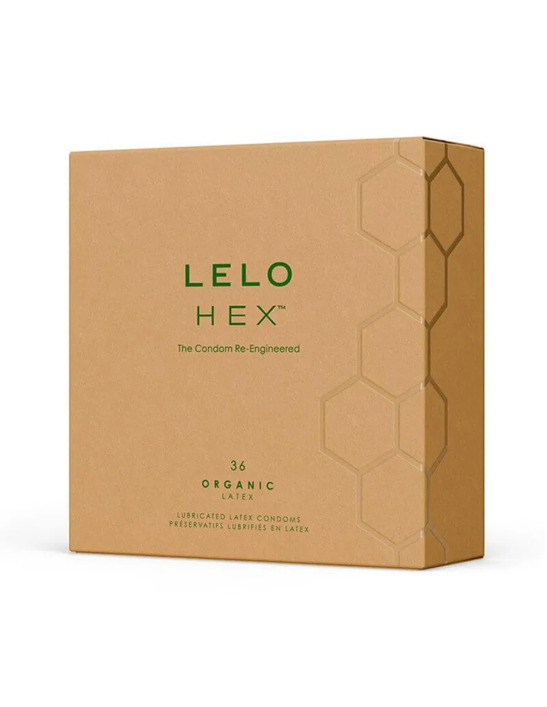 LELO HEX Organic — презервативи-стільники — фото 7