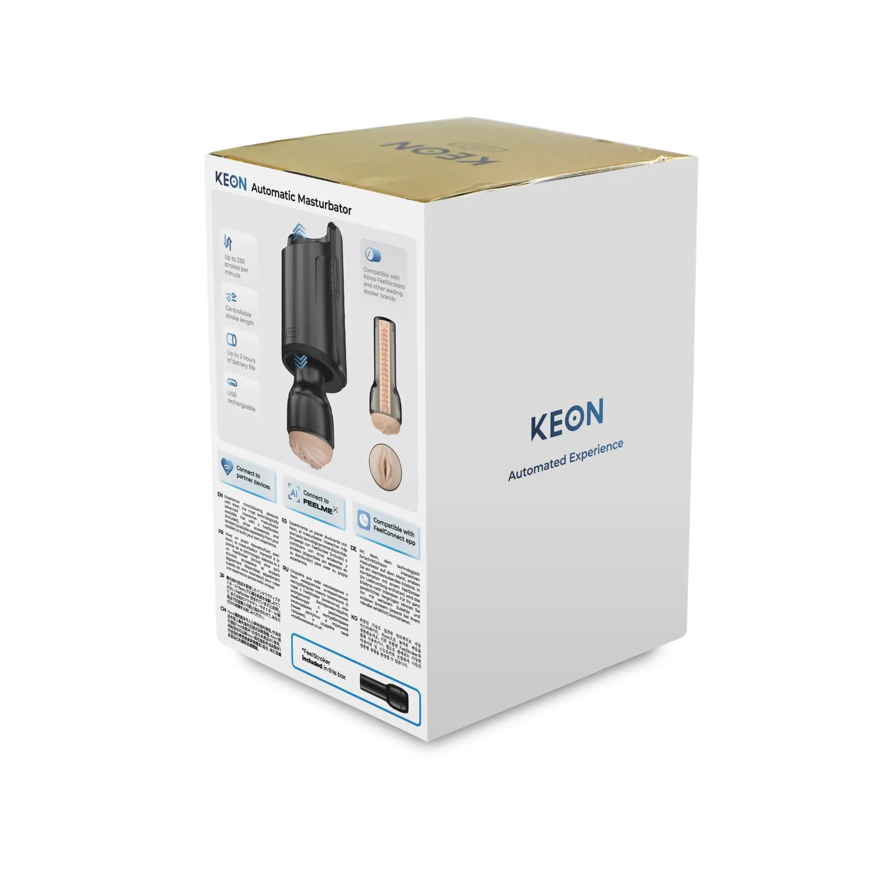 Kiiroo Keon Wi-Fi Combo Set, телесный — фото 10