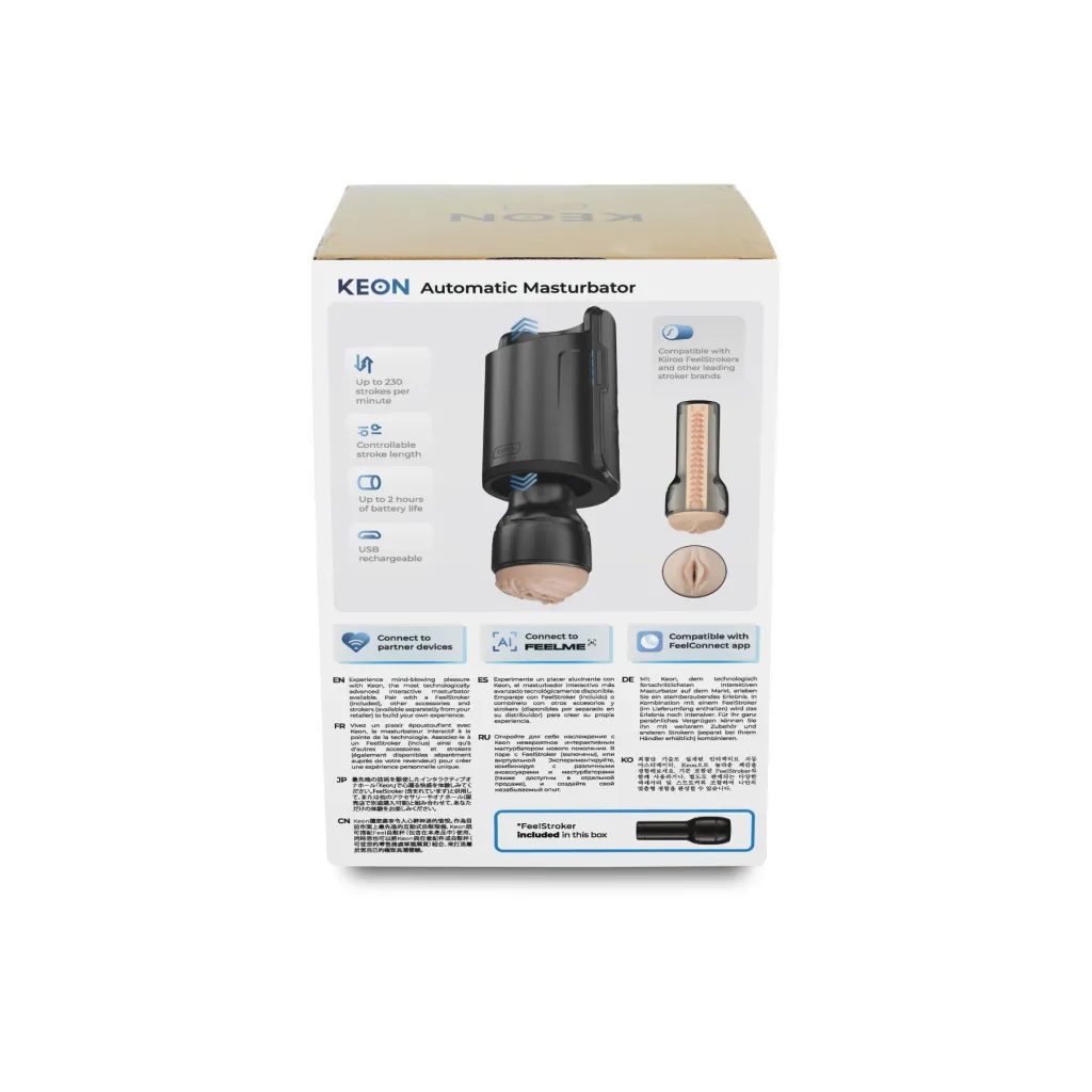 Kiiroo Keon Wi-Fi Combo Set, телесный — фото 12
