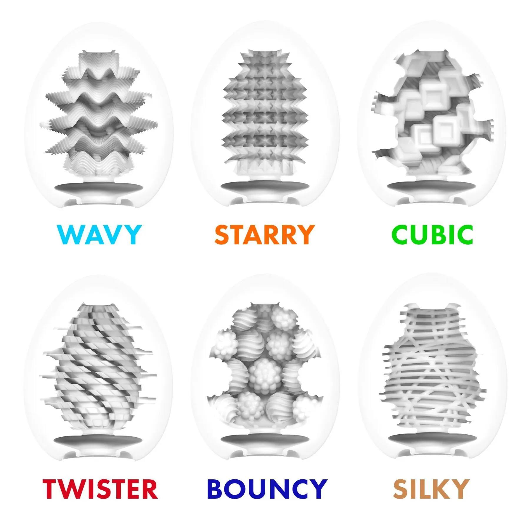 Tenga Standard Egg Starry, помаранчевий — фото 8