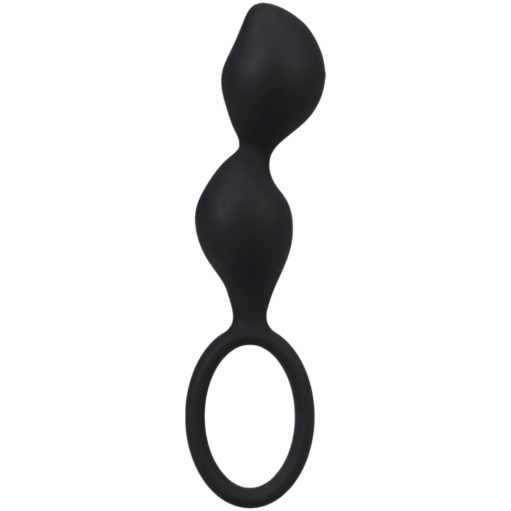 Doc Johnson Mood Naughty Contour Beads Trainer Set, чорний — фото 2