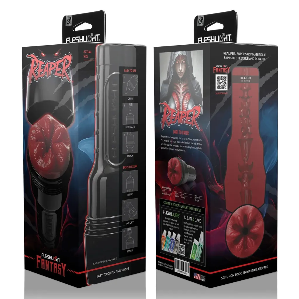 Fleshlight Fantasy Reaper, червоний — фото 5