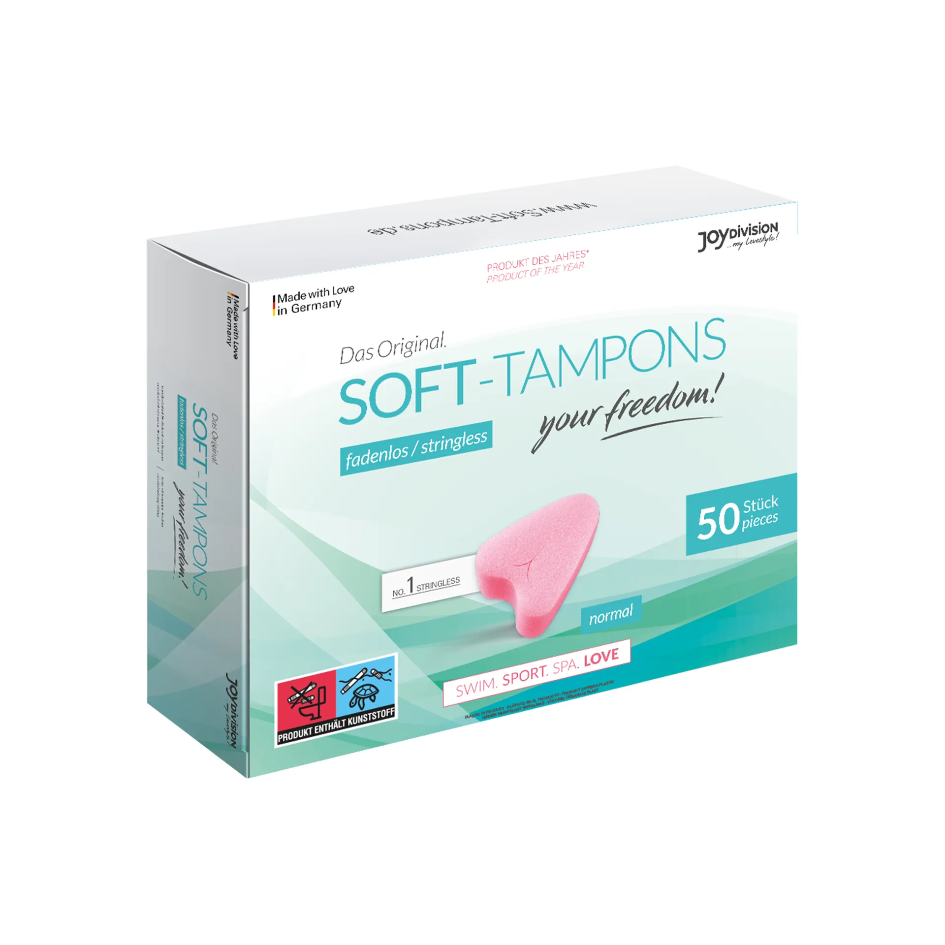 Joy Division Soft-Tampons Normal, 50 шт
