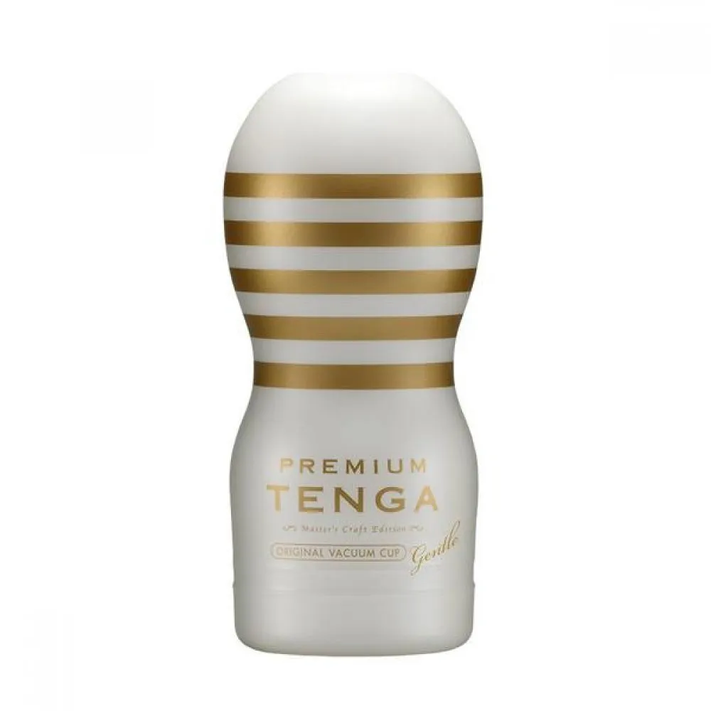 Білий мастурбатор Tenga Premium Original Vacuum Cup Gentle