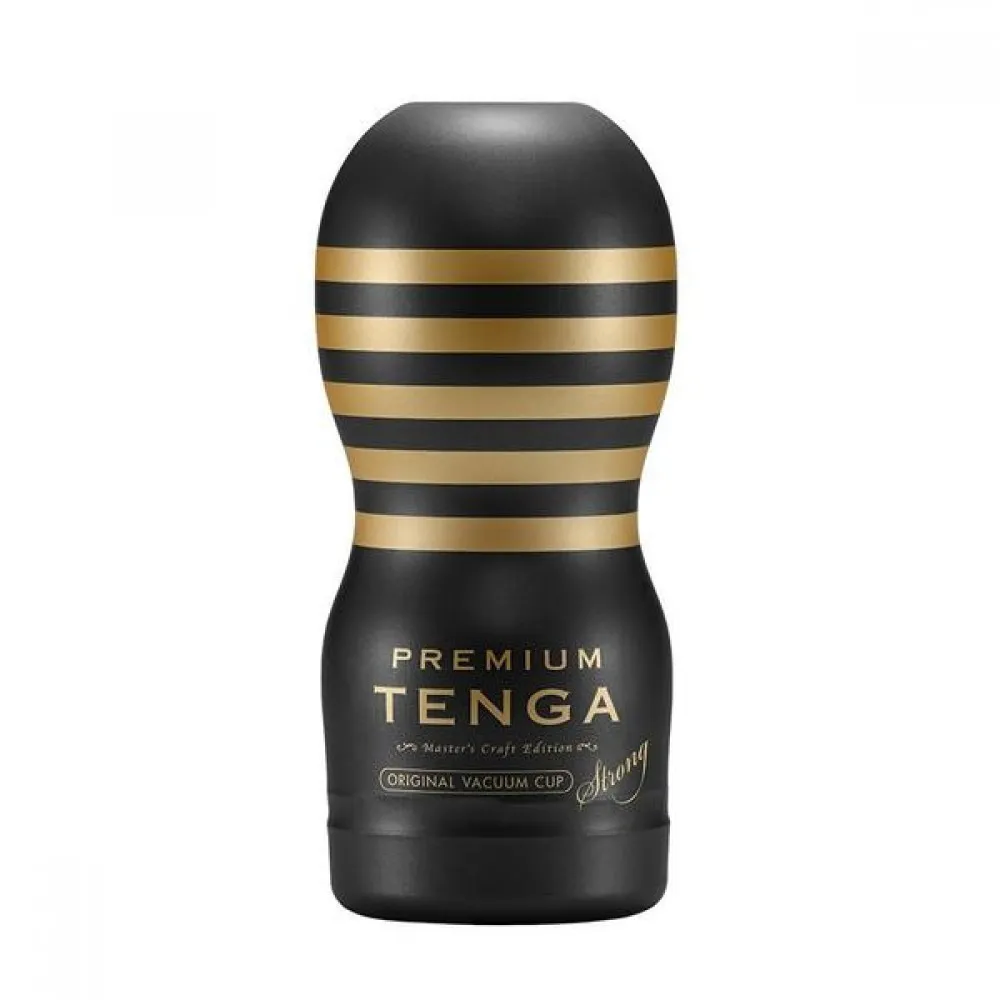 Білий мастурбатор Tenga Premium Original Vacuum Cup Strong