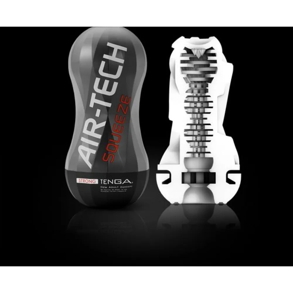 Tenga Air-Tech Squeeze Strong, чорний — фото 2