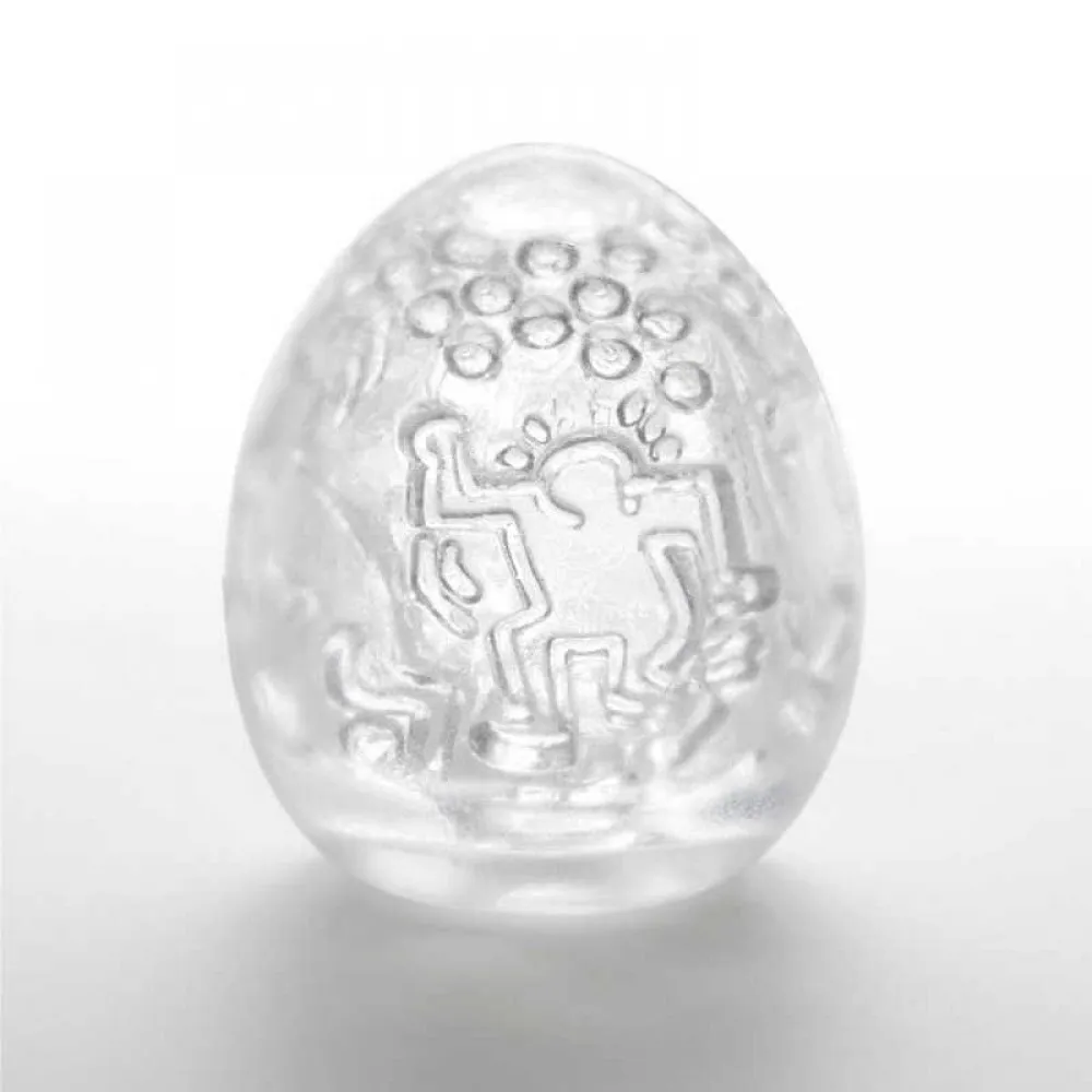 Tenga Keith Haring Dance Egg, белый — фото 2