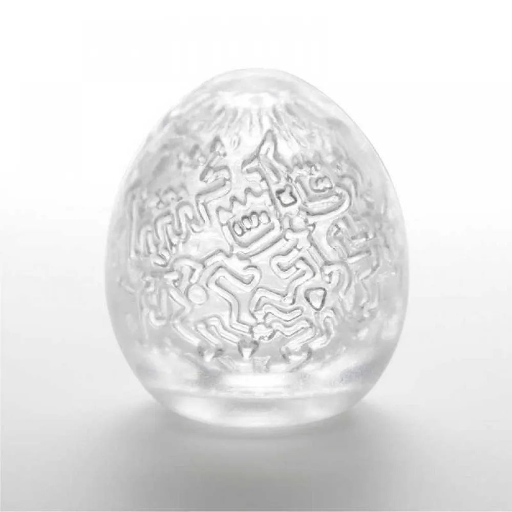 Tenga Keith Haring Party Egg, білий — фото 3