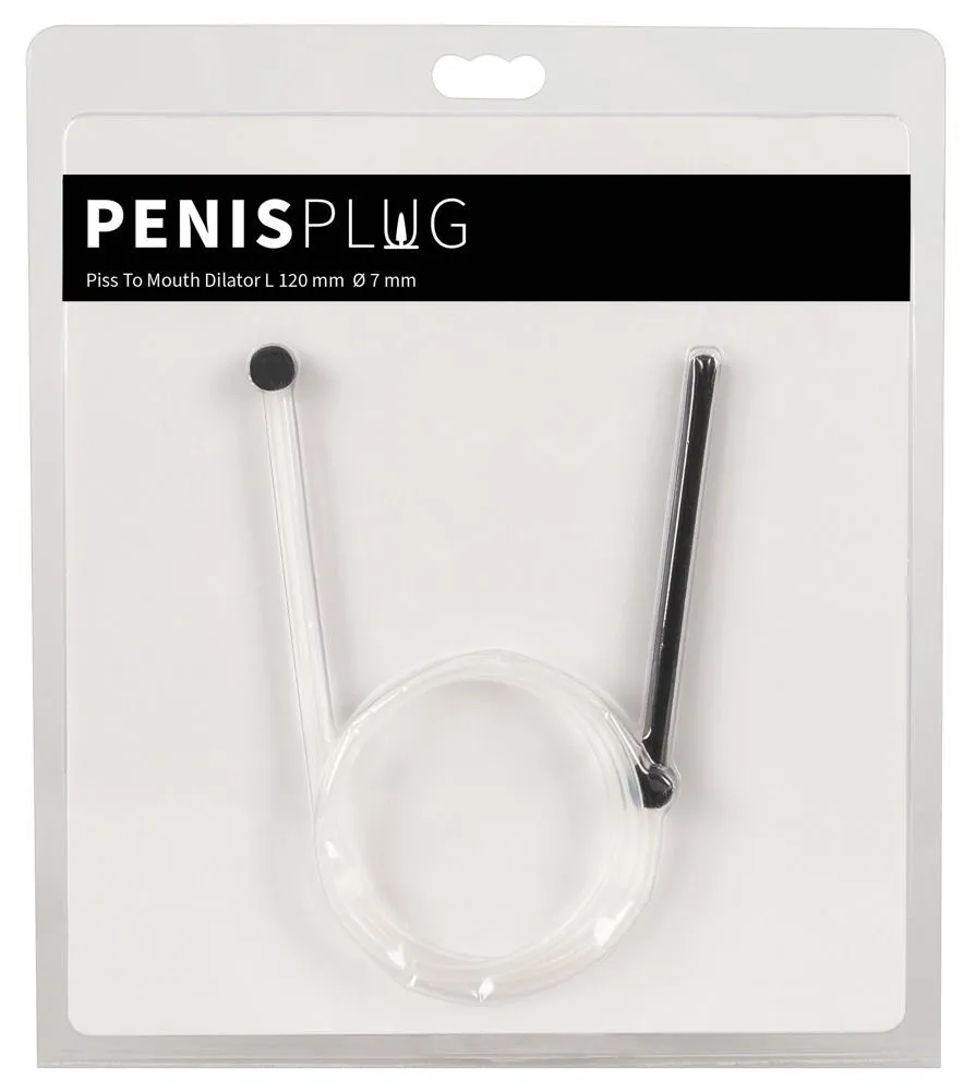 Orion Penisplug Piss To Mouth Dilator, чорний — фото 6